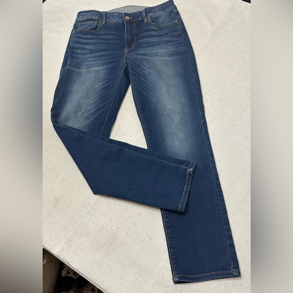 White House Black Market Dark Blue Skinny Jeans - Picture 3 of 9